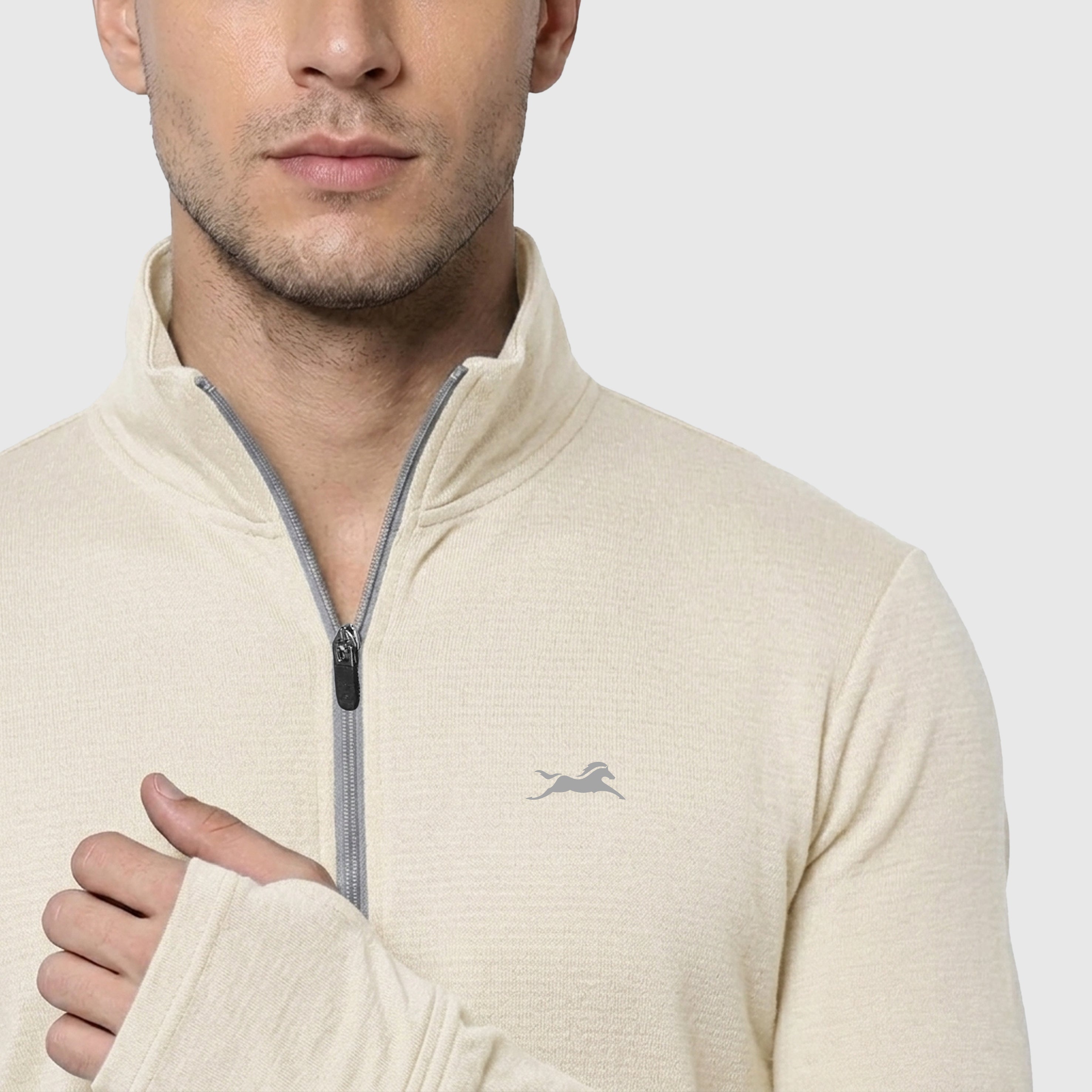 TVS Sunscreen Jacket for Men with UPF 50+ UV Protection, Lightweight Breathable & Quick-Dry Fabric, Odor Control Technology, Anti-Tan Shield Summer Jacket for Men